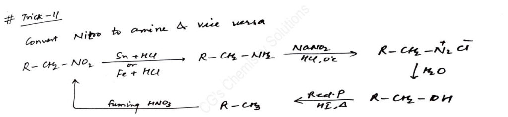 conversion in organic chemistry