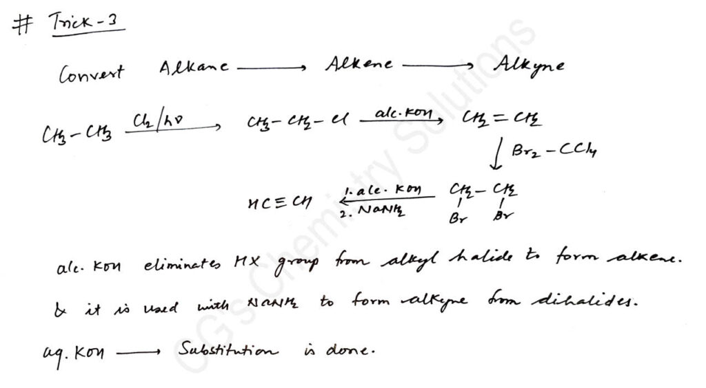 conversion in organic chemistry