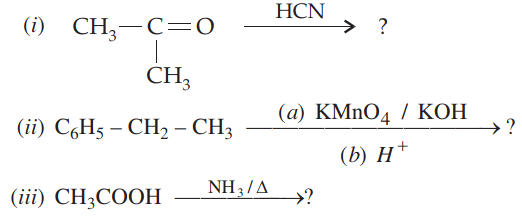 Important Organic Chemistry Questions for CBSE Board Exam 2024